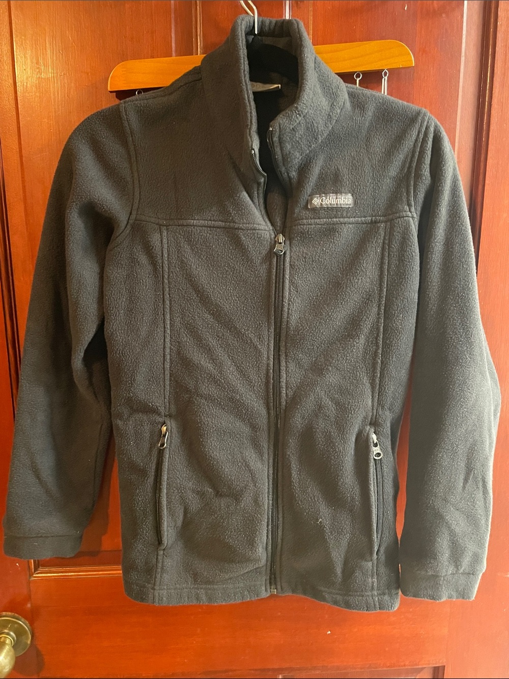 Columbia Kids Grey Full-Zip Fleece Jacket
